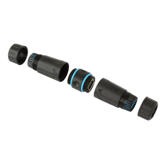 Picture of Extreme Tech EXT-RJ45-43 Weather-Resistant Design Network Keystone Jack