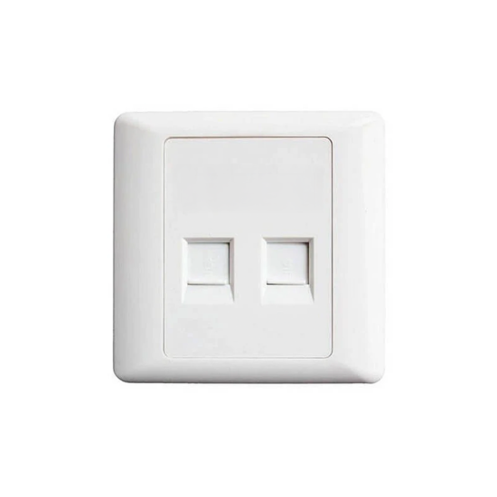 Picture of Extreme Tech EXTFP-86XK-2 2Port Face Recognition Network Keystone Jack