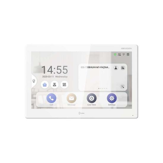 صورة جهاز انتركم فيديو للباب Hikvision DS-KH9510-WTE1 Access & Attendance Control Hardware building intercom