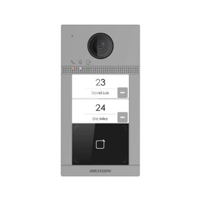 صورة جهاز انتركم فيديو للباب Hikvision DS-KV8213-WME1 Access & Attendance Control Hardware building intercom