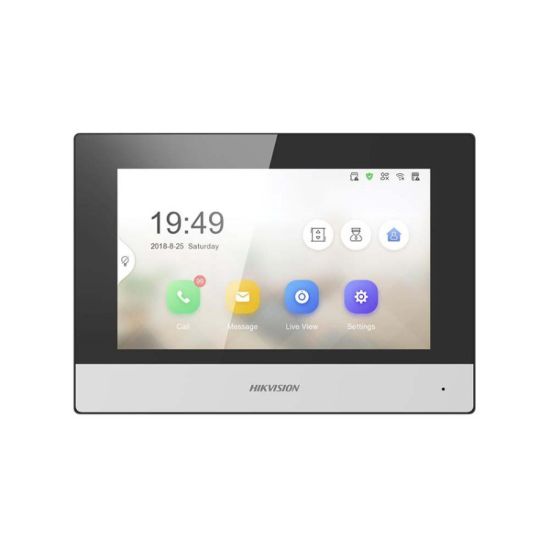 صورة جهاز انتركم فيديو للباب Hikvision DS-KH6320-WTE1 Access & Attendance Control Hardware building intercom
