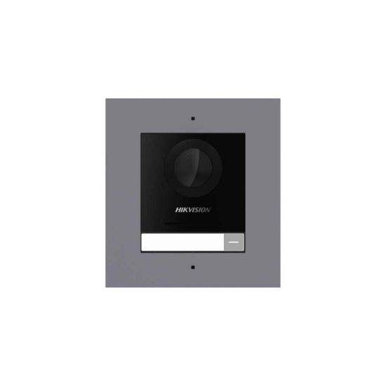 صورة جهاز انتركم فيديو للباب Hikvision DS-KD8003-IME1(B)/Flush Access & Attendance Control Hardware building intercom