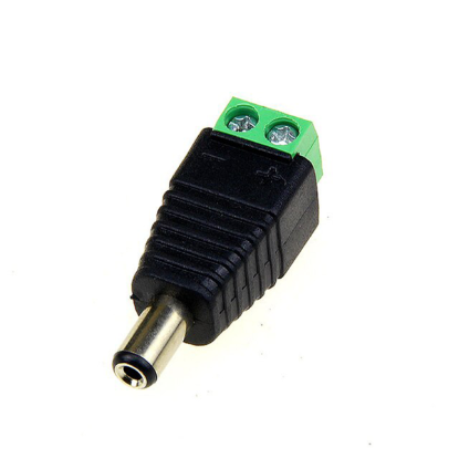 Picture of Extreme Tech DC Power Male Jack Connector Plug Adapter for CCTV Camera CCTV Connector Adapter