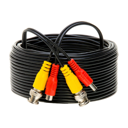 Picture of Extreme Tech Black BNC Video Power Wire Cord