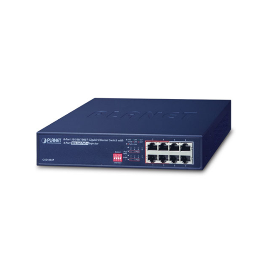 صورة سويتش شبكة PLANET GSD-804 Gigabit PoE