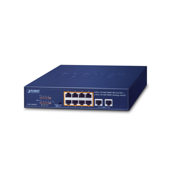 صورة سويتش شبكة PLANET GSD-1008HP PoE LAN
