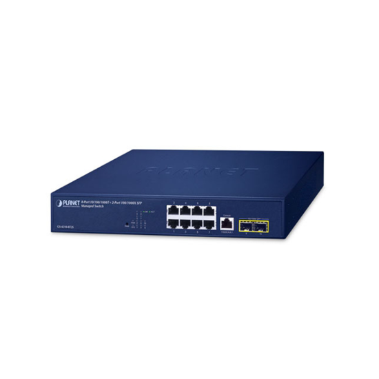 Picture of PLANET GS-4210-8T2S SFP Managed Network Control Managed Network Switch