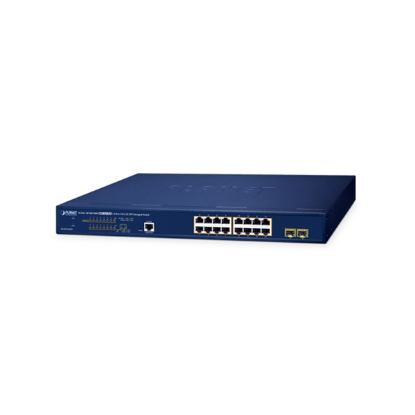 صورة سويتش شبكة PLANET GS-4210-16P2S PoE LAN