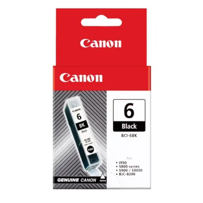 Canon BCI6BKINK Black Original Ink Cartridge