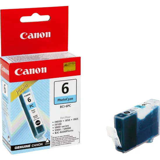 Canon BCI6PC Cyan Original Ink Cartridge