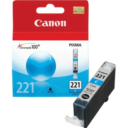 Canon CLI221C Cyan Original Ink Cartridge