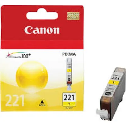 Canon CLI221Y Yellow Original Ink Cartridge