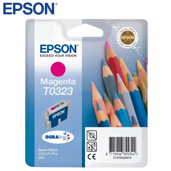 Epson T0323 Magenta Original Ink Cartridge