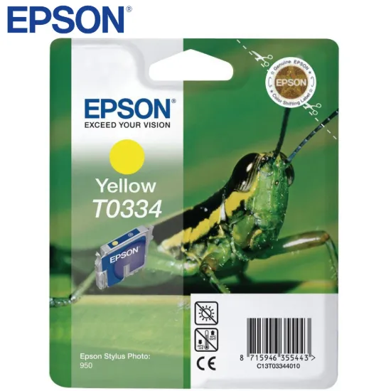 Epson T0334 Yellow Original Ink Cartridge