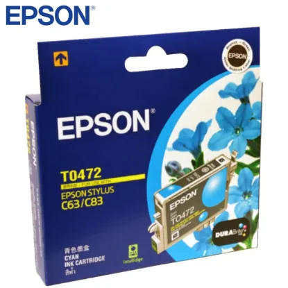 Epson T0472 Cyan Original Ink Cartridge