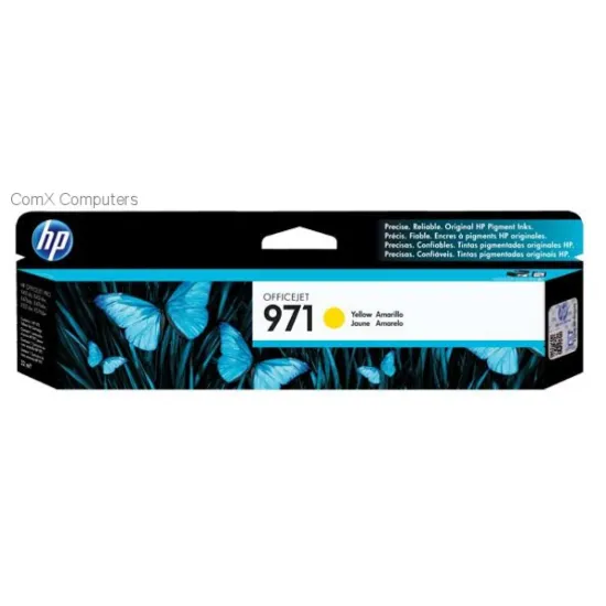 HP 971 Yellow Original Ink Cartridge