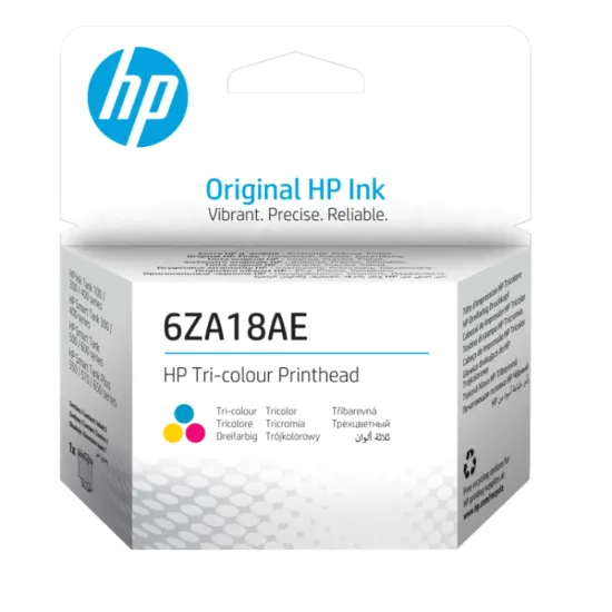HP 6ZA18AE Tri-Color Original Printhead