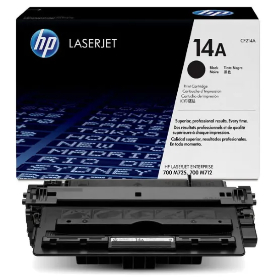 HP 14A Black Original Toner Cartridge