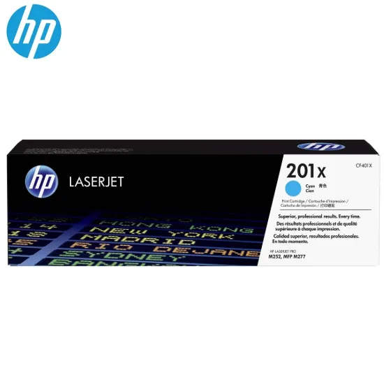 HP 201X Cyan Original Toner Cartridge