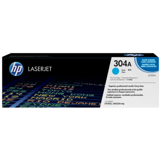 HP CC531A Cyan Original Toner Cartridge