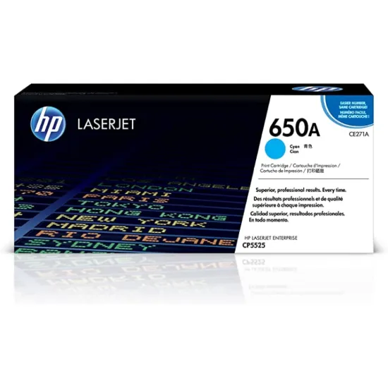 HP CE271A Cyan Original Toner Cartridge