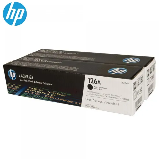 HP CE310AD Black Original Toner Cartridge