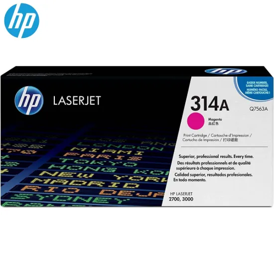 HP Q7563A Magenta Original Toner Cartridge