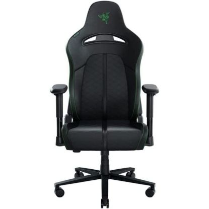 صورة كرسي الألعاب المريح Razer Iskur V2 باللونين الأسود والأخضر