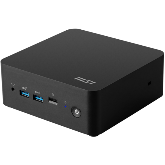 Picture of MSI Cubi 1M Mini PC – Intel Core 3 100U, Barebone, DDR5 & M.2 NVMe Support, Thunderbolt 4