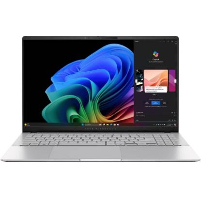 صورة ASUS Vivobook S 15 – شاشة 15.6 بوصة 3K OLED، Snapdragon X Elite X1E-78-100، ذاكرة 16GB LPDDR5x، SSD NVMe Gen 4 بسعة 1TB