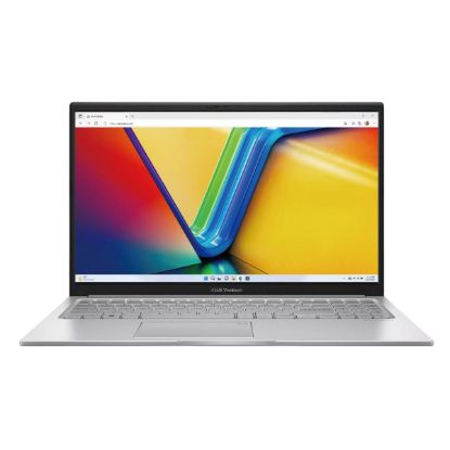صورة ASUS Vivobook 15 – شاشة 15.6 بوصة FHD IPS، Intel Core 5 120U، ذاكرة 8GB DDR5، SSD NVMe بسعة 512GB – Cool Silver