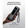 صورة Anker Power Bank 25K 165W – باور بانك 25,000mAh مع كابلات مدمجة قابلة للسحب – أسود