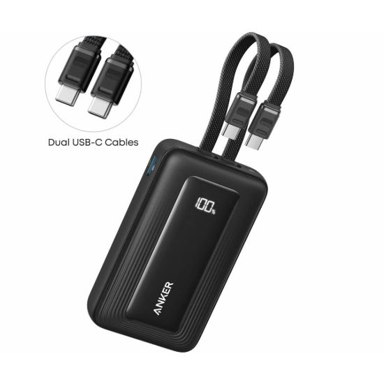 صورة Anker Zolo Power Bank 10K – باور بانك 10,000mAh بشحن سريع حتى 35W