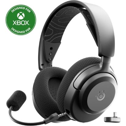 Picture of SteelSeries Arctis Nova 3X Wireless Multi-Platform Gaming Headset Mobile App Control 40 HR Battery 2.4GHz/Bluetooth Xbox, PS5, PC, Black