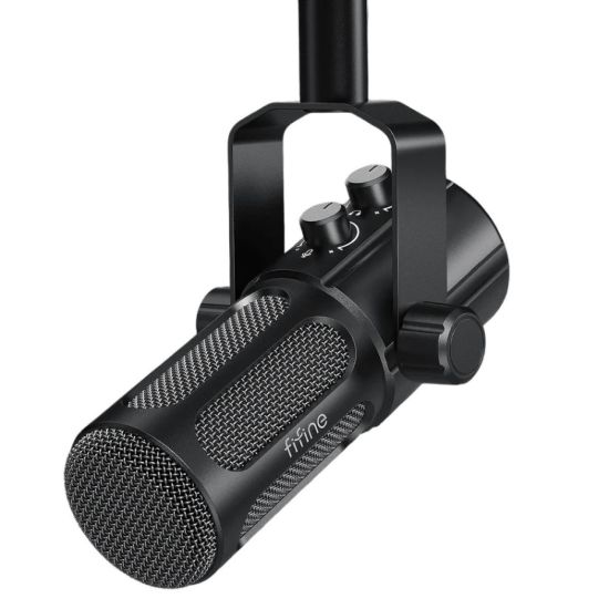 Picture of FIFINE AmpliTank Tank 6 USB/XLR Dynamic Microphone - Black