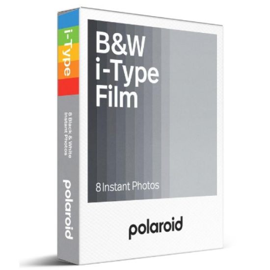 صورة Polaroid Black and White i-Type Instant Film - 8 Photos (POL 6001)