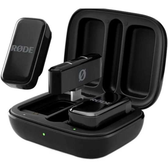 Picture of RØDE Wireless Micro Compact Wireless Microphone System with Charging Case - USB-C (Black)