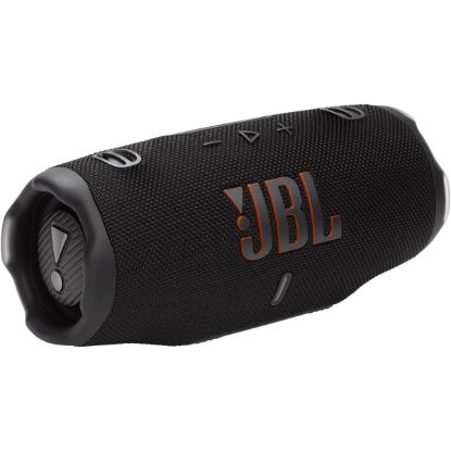 صورة JBL Charge 6 Portable Waterproof & Drop-Proof Bluetooth Speaker AI Sound Boost - Black