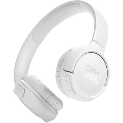 Picture of JBL Tune 520BT Wireless On-Ear Headphones 57H Battery Speed Charge - White