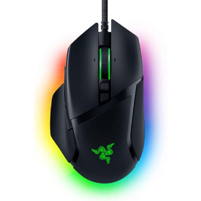 صورة Razer Basilisk V3 Optical Customizable RGB Wired Gaming Mouse - Black