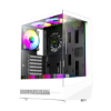 Picture of GameMax Vista COC AW Mid Tower RGB PC Case - White