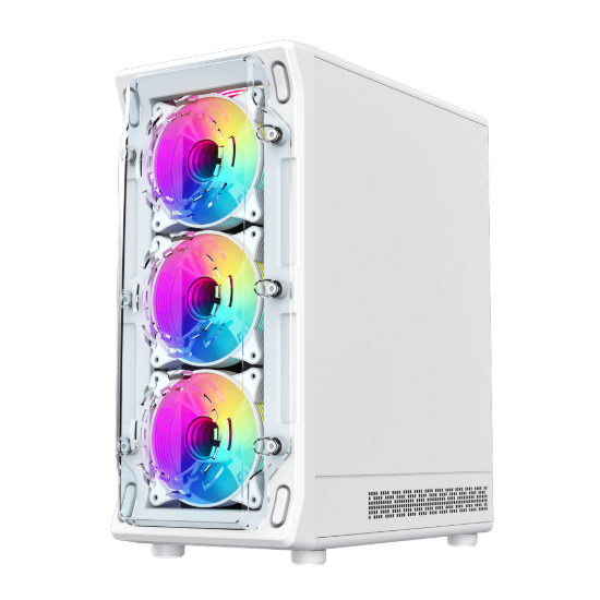 Picture of GameMax Storm 2 AW RGB Gaming Case - White