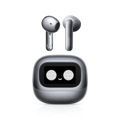 صورة UGREEN LightBuds Magic Hybrid ANC TWS Earbuds - Silver| WS216-65386