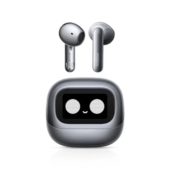 صورة UGREEN LightBuds Magic Hybrid ANC TWS Earbuds - Silver| WS216-65386