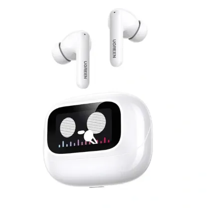 صورة UGREEN EchoBuds Magic ANC Wireless Earbuds - White | WS211-55137