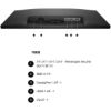 صورة Dell E2725HM Essential Flat Monitor 27" FHD IPS 100Hz DP HDMI VGA - Black