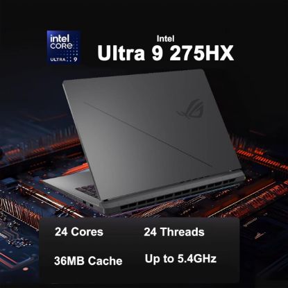 Picture of ASUS ROG Strix G18 AI/3D Gaming Laptop (Customized) - Intel Core Ultra 9 275HX 24-Core, NVIDIA RTX 5070 Ti 12GB DDR7 140W, 32GB DDR5, 4TB M.2 NVMe 7400MB/s, 18-inch 2.5K 240Hz IPS