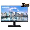 صورة شاشة سامسونج T450 مسطحة مقاس 24 بوصة - FHD IPS، 75Hz، 5ms (GTG)، AMD FreeSync، حواف رفيعة، حامل قابل للتعديل