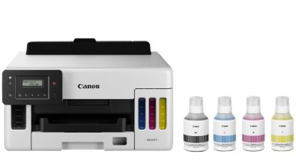 Picture of Canon MAXIFY GX6140 Ink Tank All-in-One Wireless & Network Multifunction Machine (Copy/Print/Scan) w/ Automatic Document Feeder - White