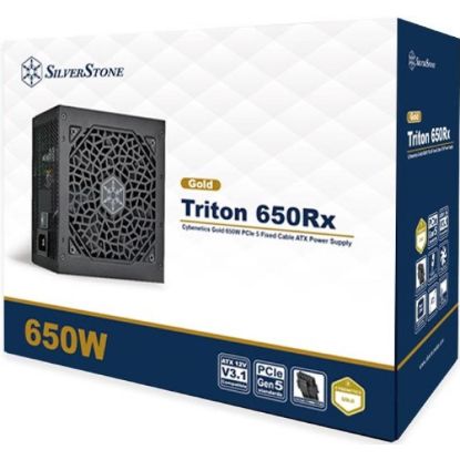 Picture of SilverStone Triton 650Rx Gold 650W 80 Plus Gold Fixed-Cable Power Supply-en